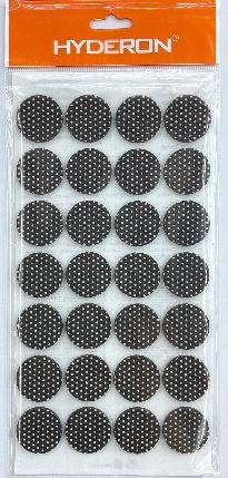 Protector para pata de mueble, 28 × 3 mm, 28 piezas