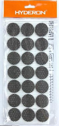 Protector para pata de mueble, 30 × 3 mm, 21 piezas