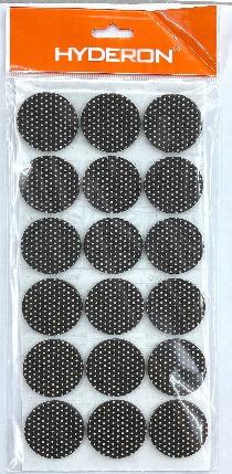 Protector para pata de mueble, 35 × 3 mm, 18 piezas