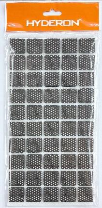 Protector para pata de mueble, 22 × 22 × 3 mm, 50 piezas