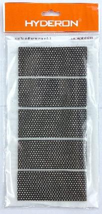 Protector para pata de mueble, 40 × 90 × 3 mm, 5 piezas