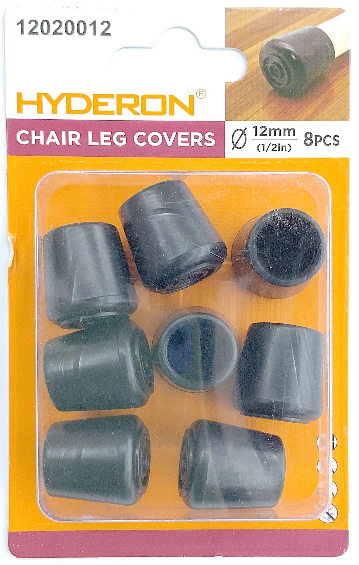 Protector para patas de mesa, 12 × 20,3 mm, 8 piezas, modelo 12020012
