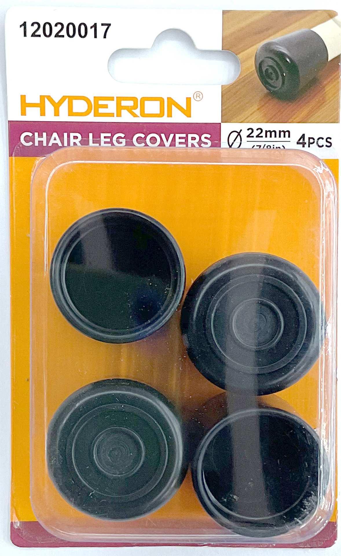 Protector para patas de mesa, 22 × 32 mm, 4 piezas, modelo 12020017
