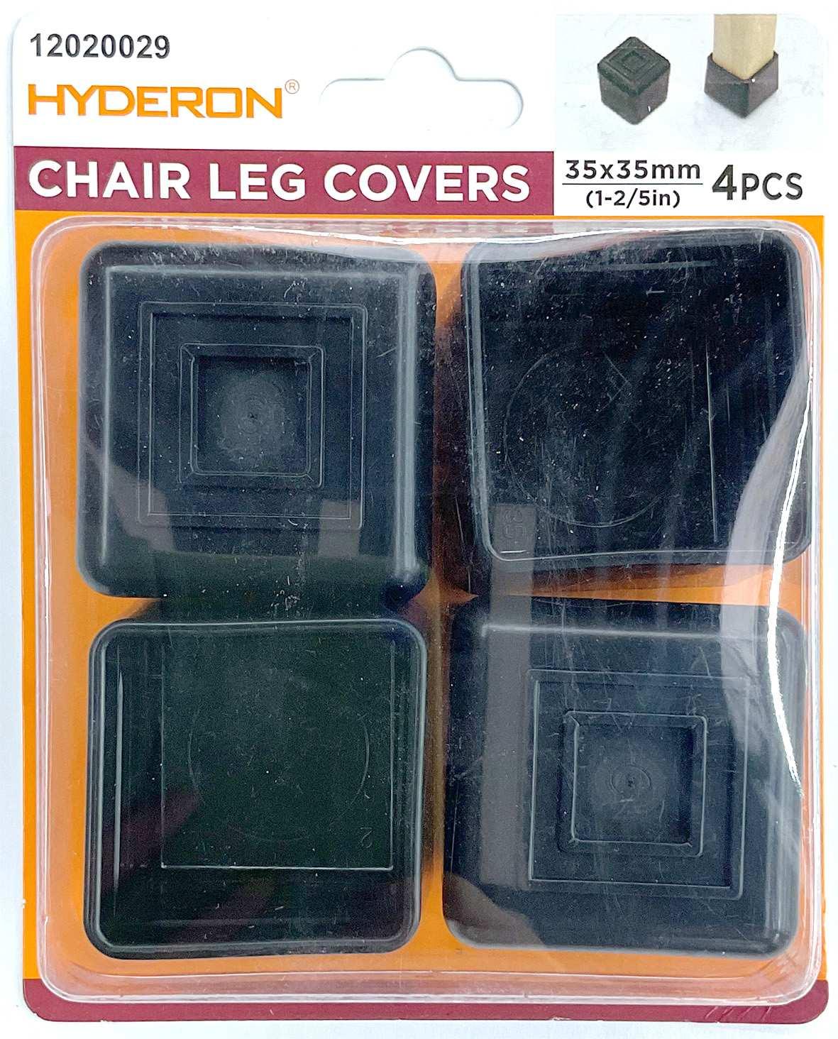 Protector para patas de mesa, 35 × 35 mm, 4 piezas