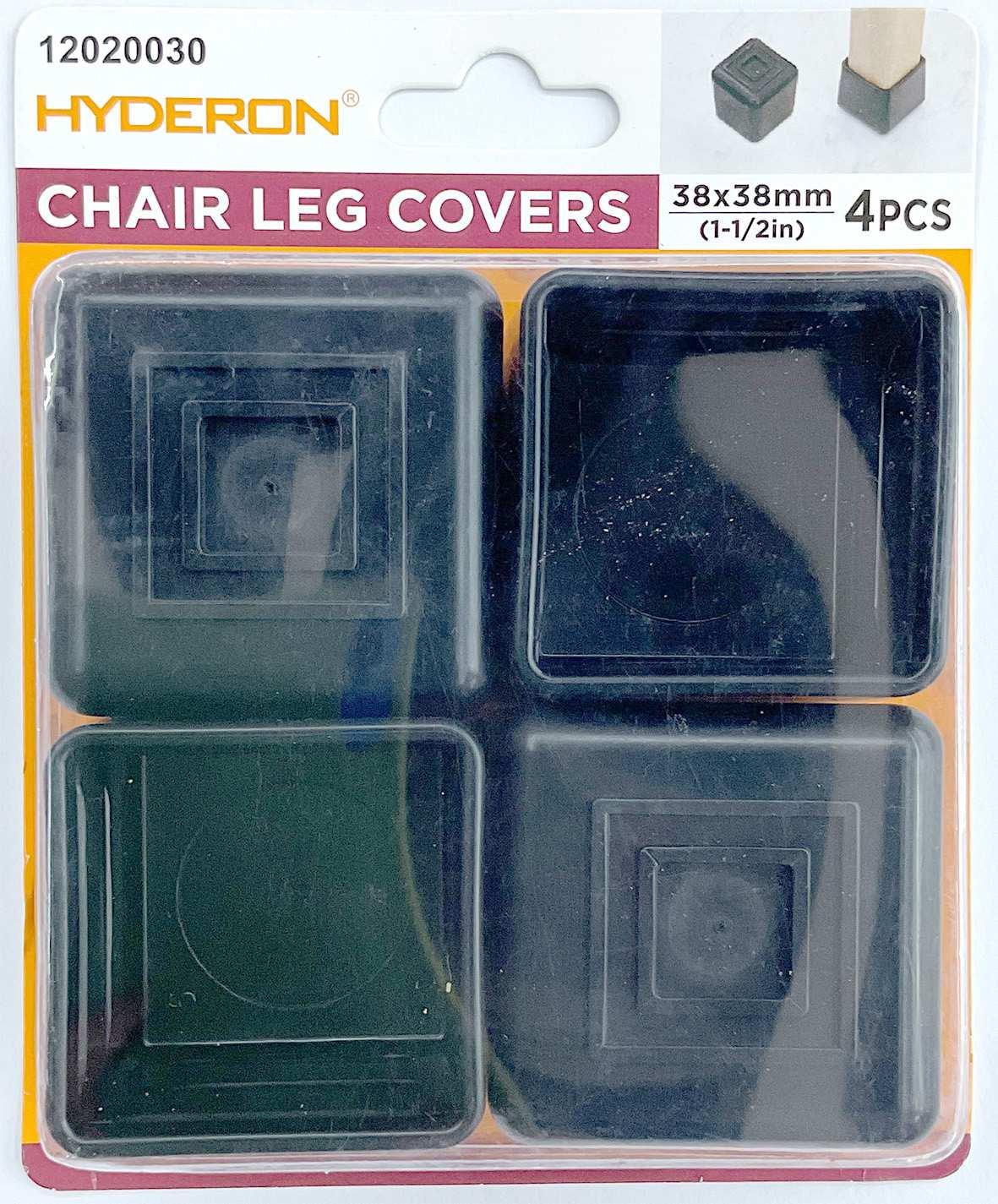Protector para patas de mesa, 38 × 38 mm, 4 piezas