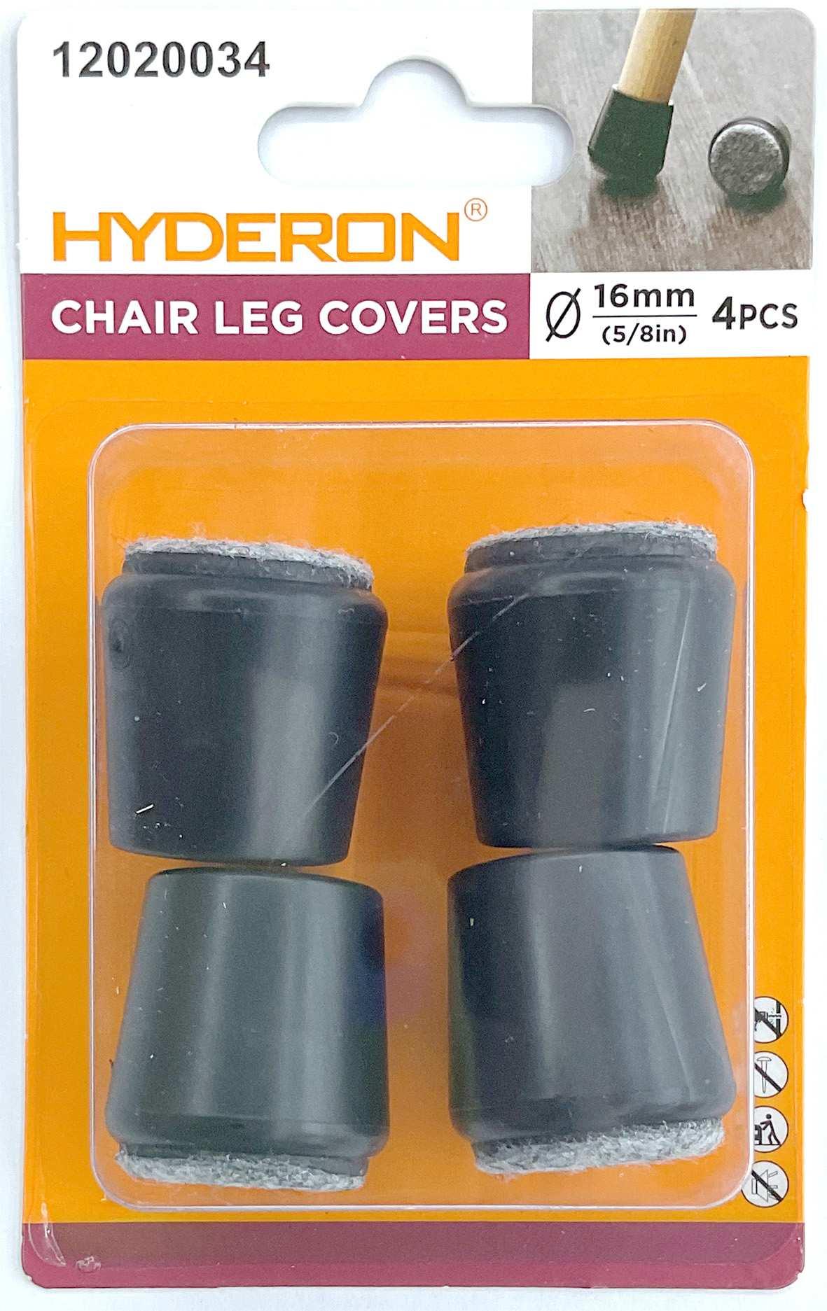 Protector para patas de mesa, 16 × 26,5 mm, 4 piezas, modelo 12020034