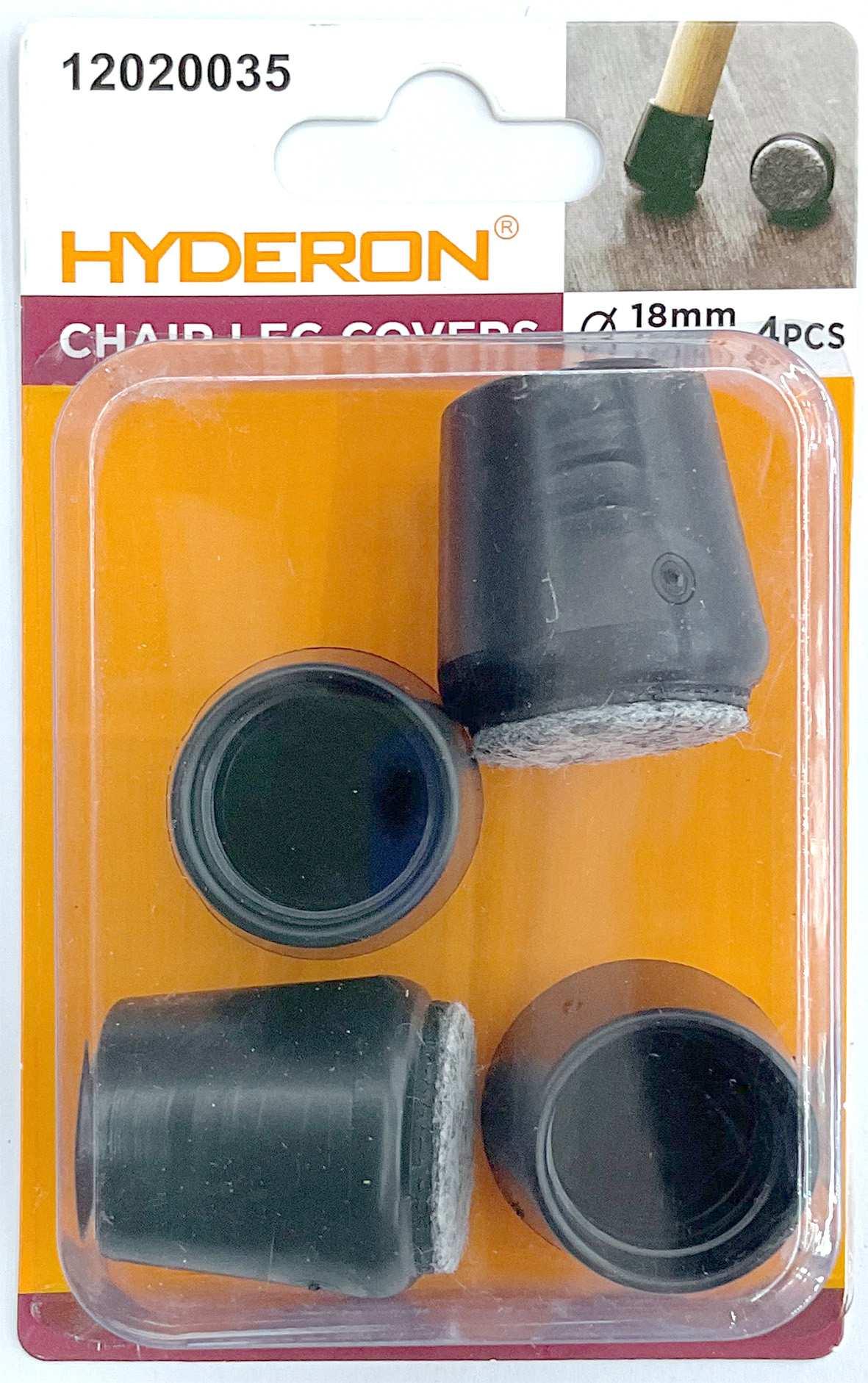 Protector para patas de mesa, 18 × 29 mm, 4 piezas, modelo 12020035