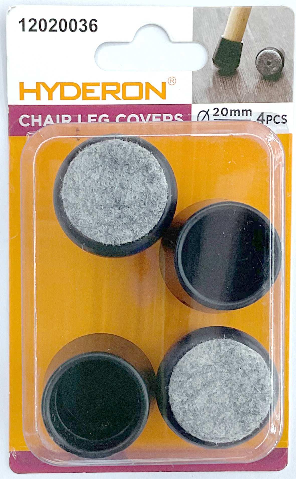 Protector para patas de mesa, 20 × 30,5 mm, 4 piezas, modelo 12020036