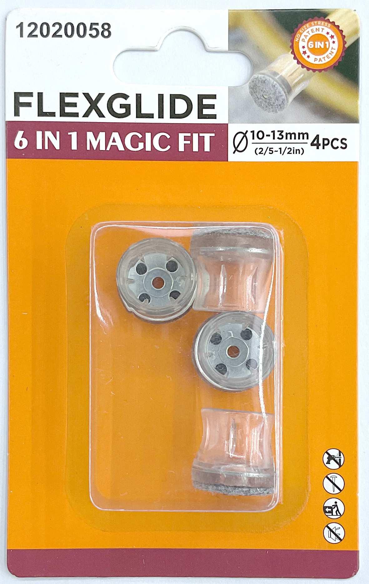 Protector para patas de mesa, 13 mm, 4 piezas, modelo 12020058