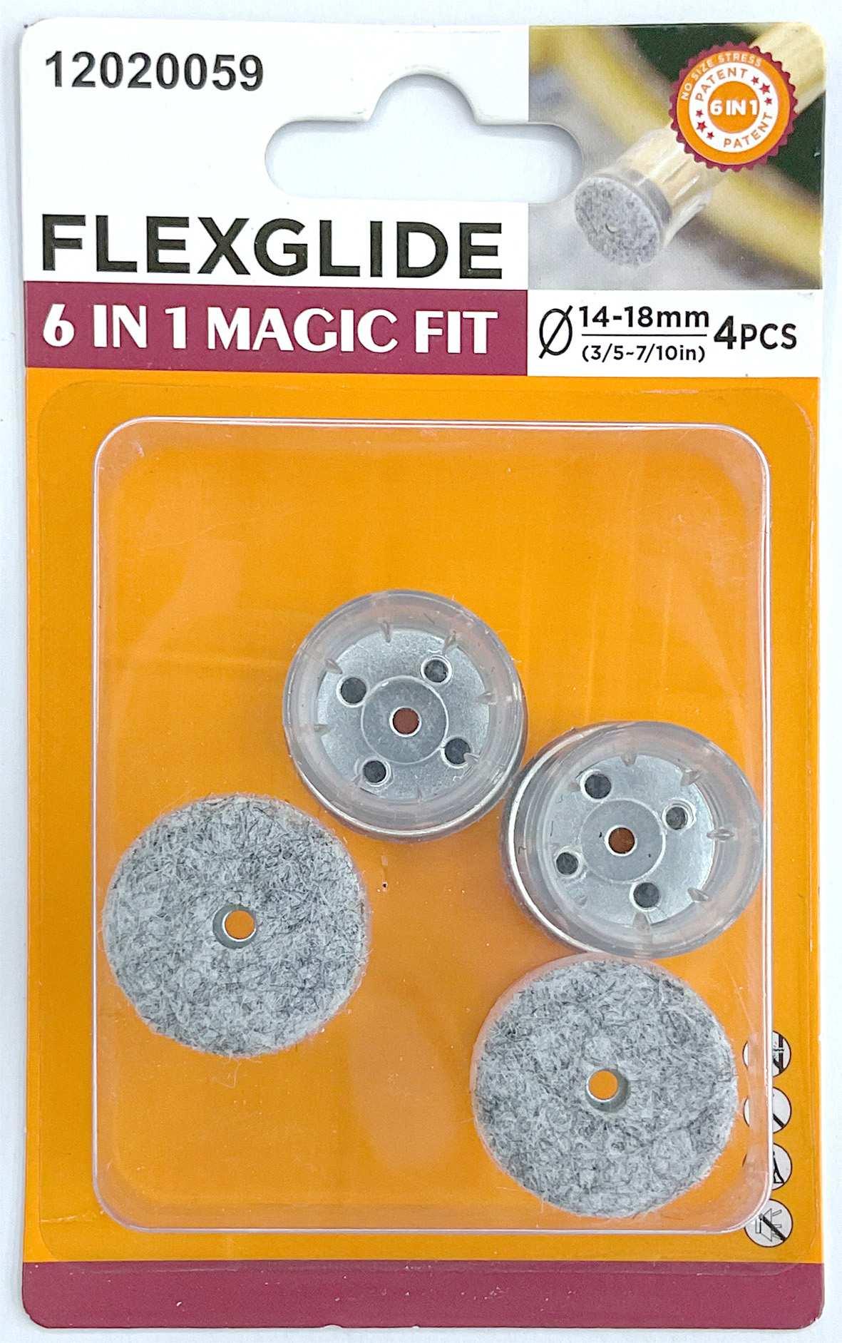 Protector para patas de mesa, 18 mm, 4 piezas, modelo 12020059