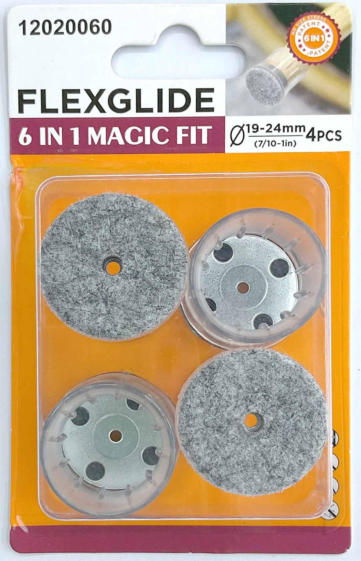 Protector para patas de mesa, 24 mm, 4 piezas, modelo 12020060