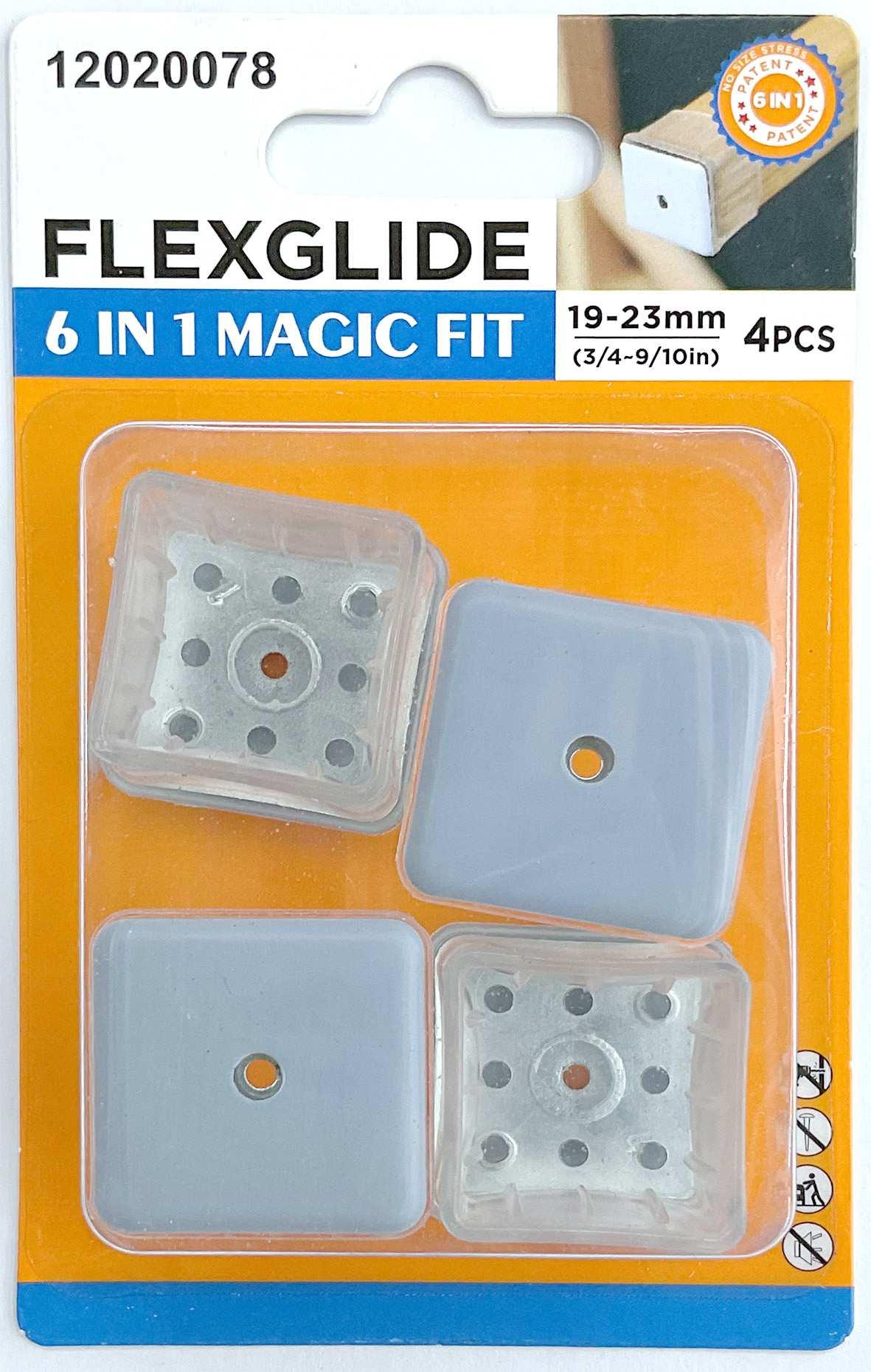 Protector para patas de mesa, 23 mm, 4 piezas, modelo 12020078