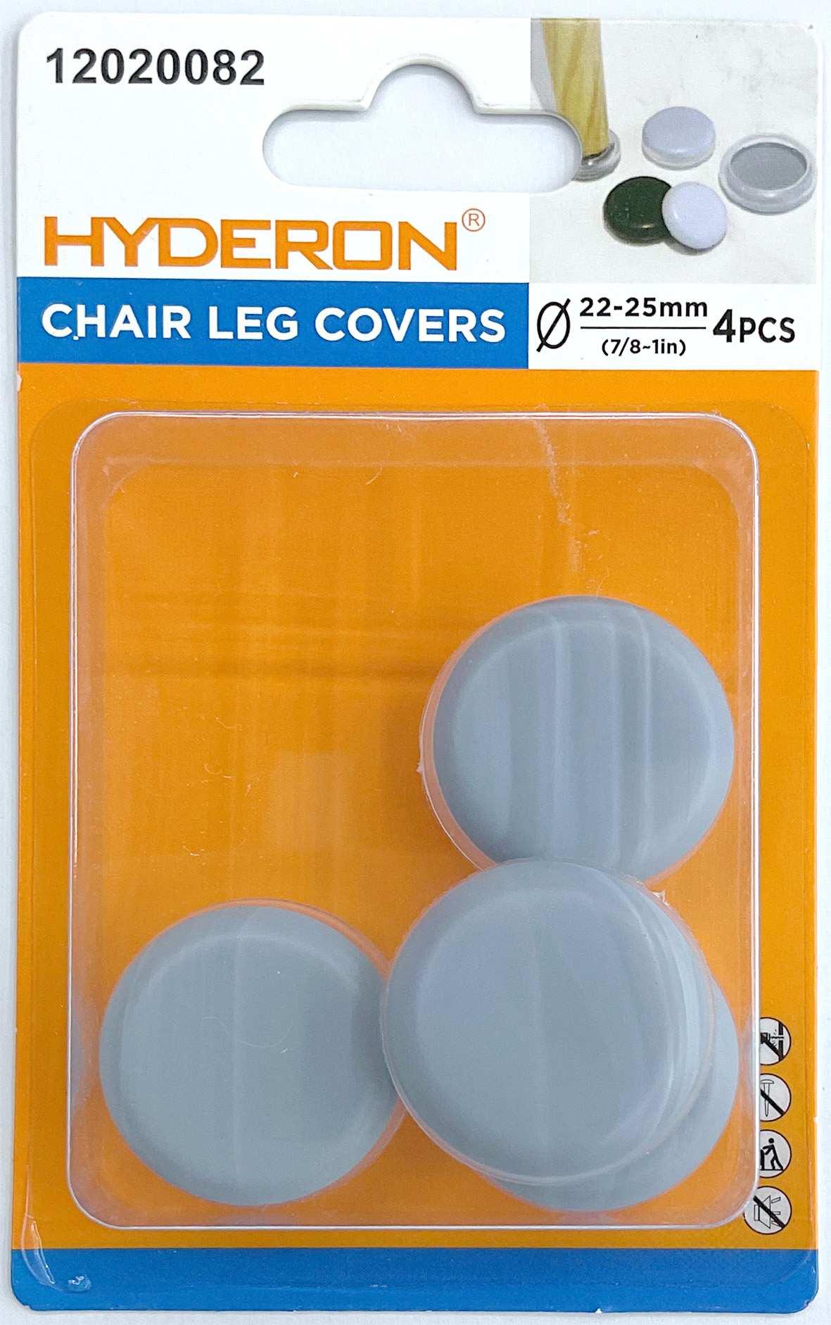 Protector para patas de mesa, modelo H10, 25 mm, 10,5 mm, 4 piezas