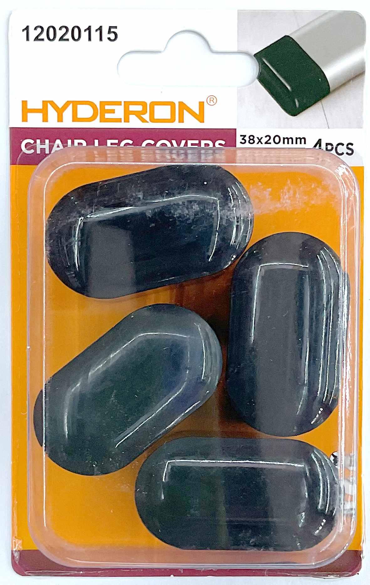 Protector para patas de mesa, 38 × 20 mm, 4 piezas, modelo 12020115