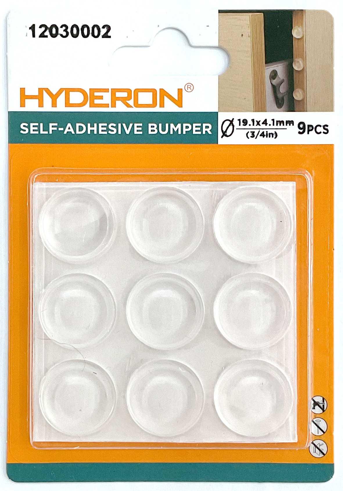 Protector transparente, 19,1 × 4,1 mm, 9 piezas