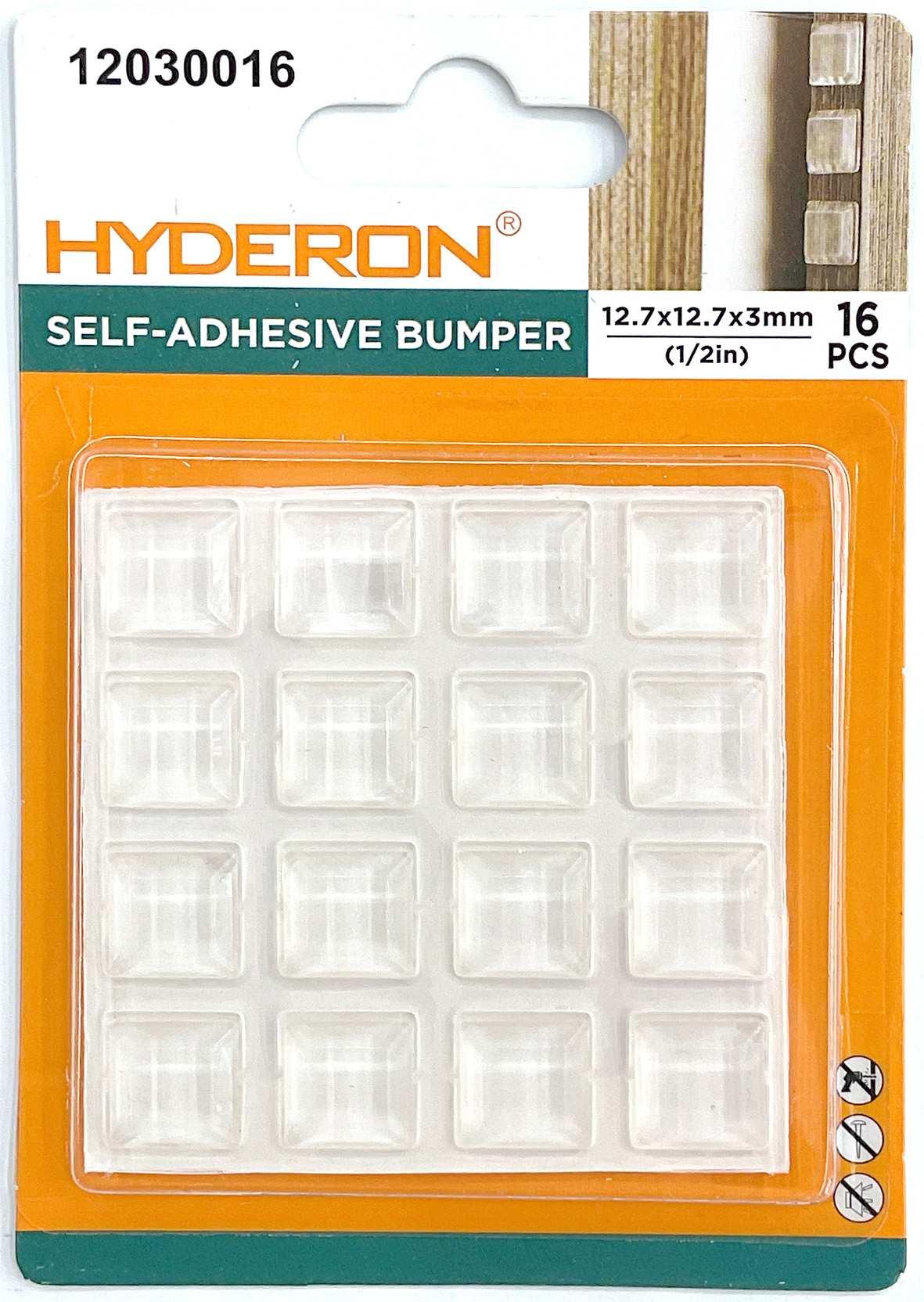 Protector transparente, 12,7 × 12,7 × 3 mm, 16 piezas