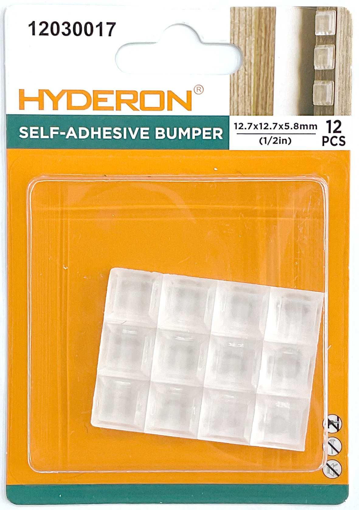 Protector transparente, 12,7 × 12,7 × 5,8 mm, 12 piezas