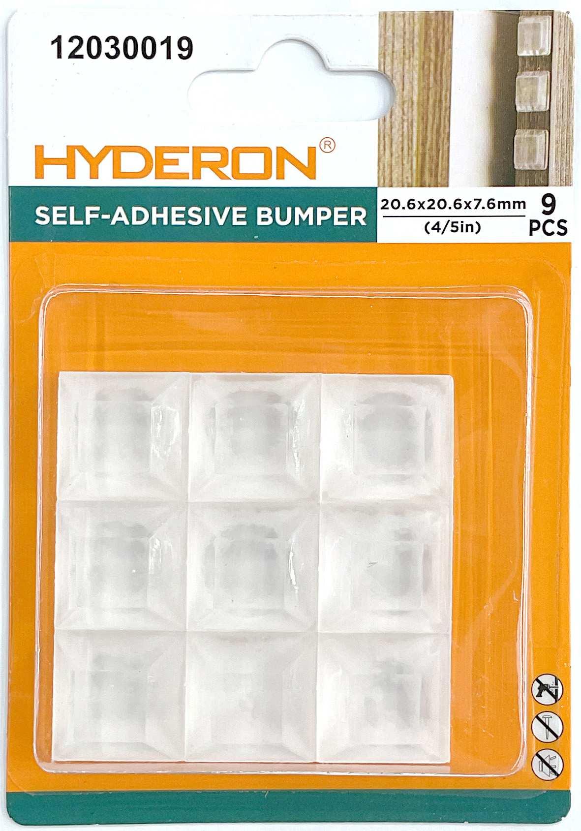 Protector transparente, 20,6 × 20,6 × 7,6 mm, 9 piezas