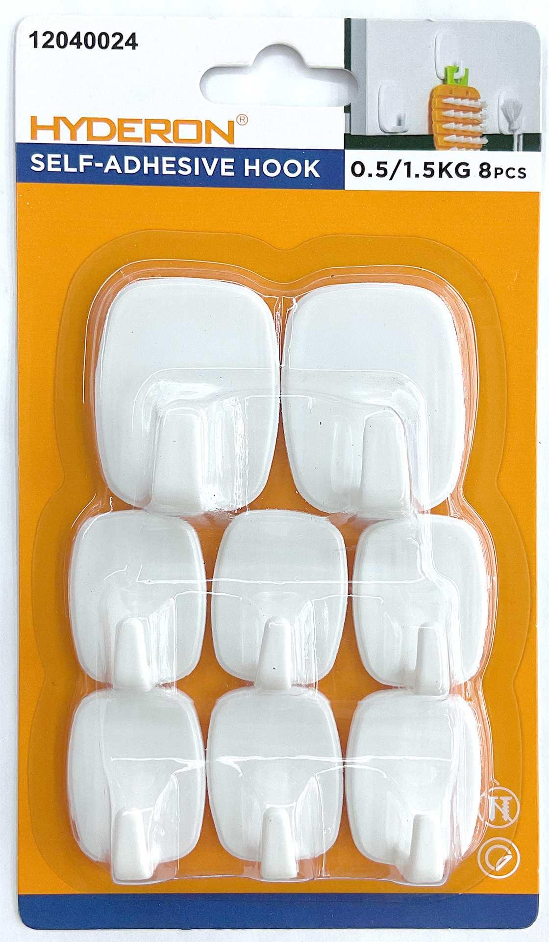 Juego de ganchos, 34 × 44 mm, 2 piezas, ref. 12040024