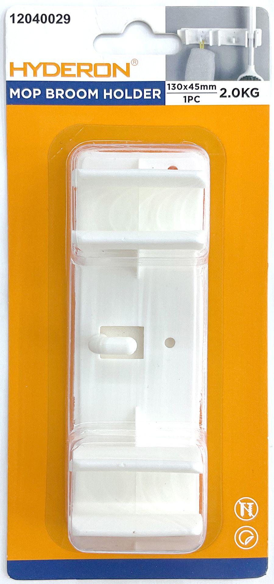 Soporte para trapeador, 130 × 45 × 2 mm, 1 pieza