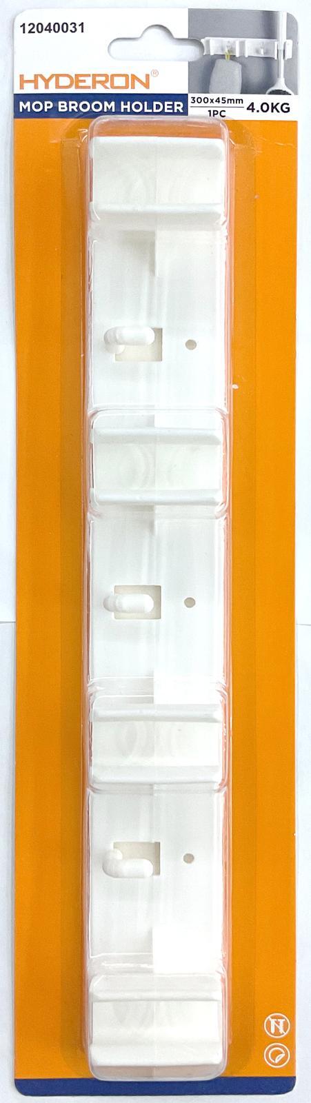 Soporte para trapeador, 300 × 45 × 4 mm, 1 pieza