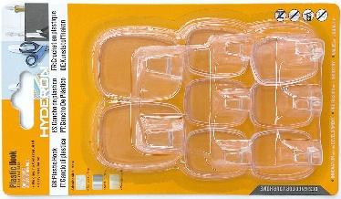 Juego de ganchos, 34 × 44 mm, 2 piezas, ref. 12040126