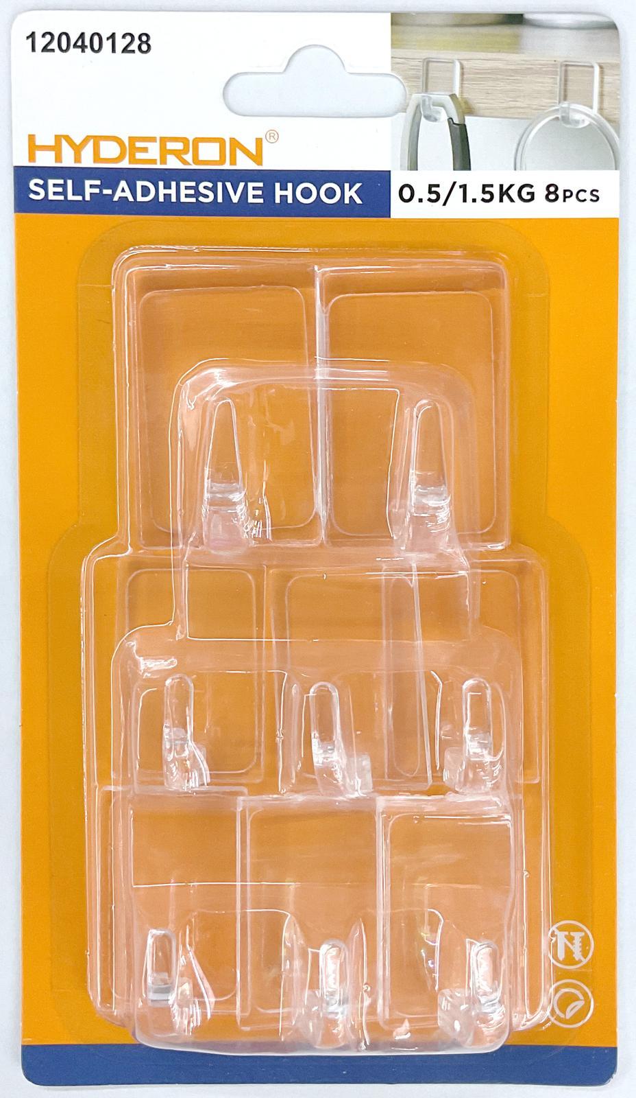 Juego de ganchos, 29 × 47 mm, 2 piezas, ref. 12040128
