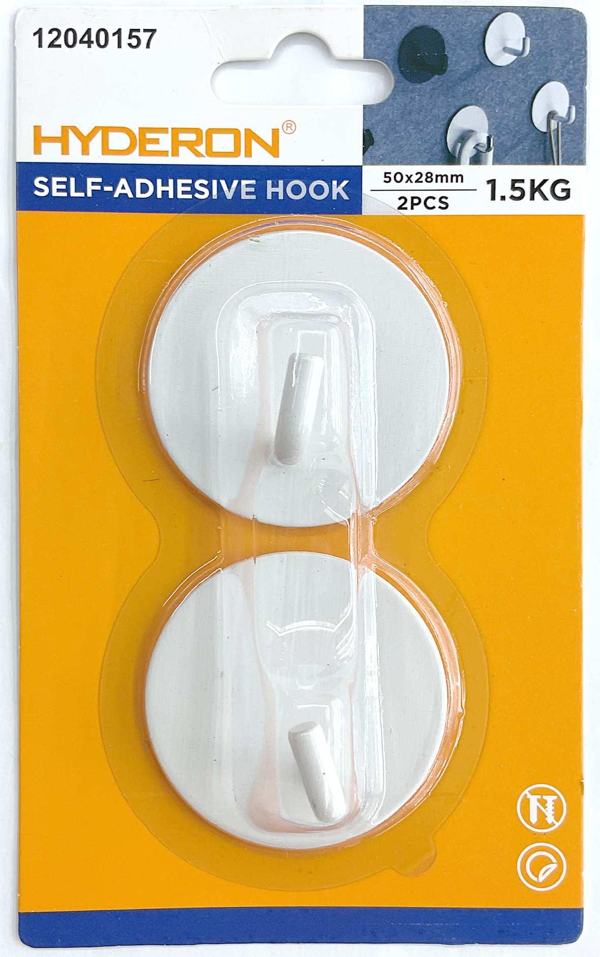 Gancho, 50 × 28 mm, 2 piezas, modelo 12040157