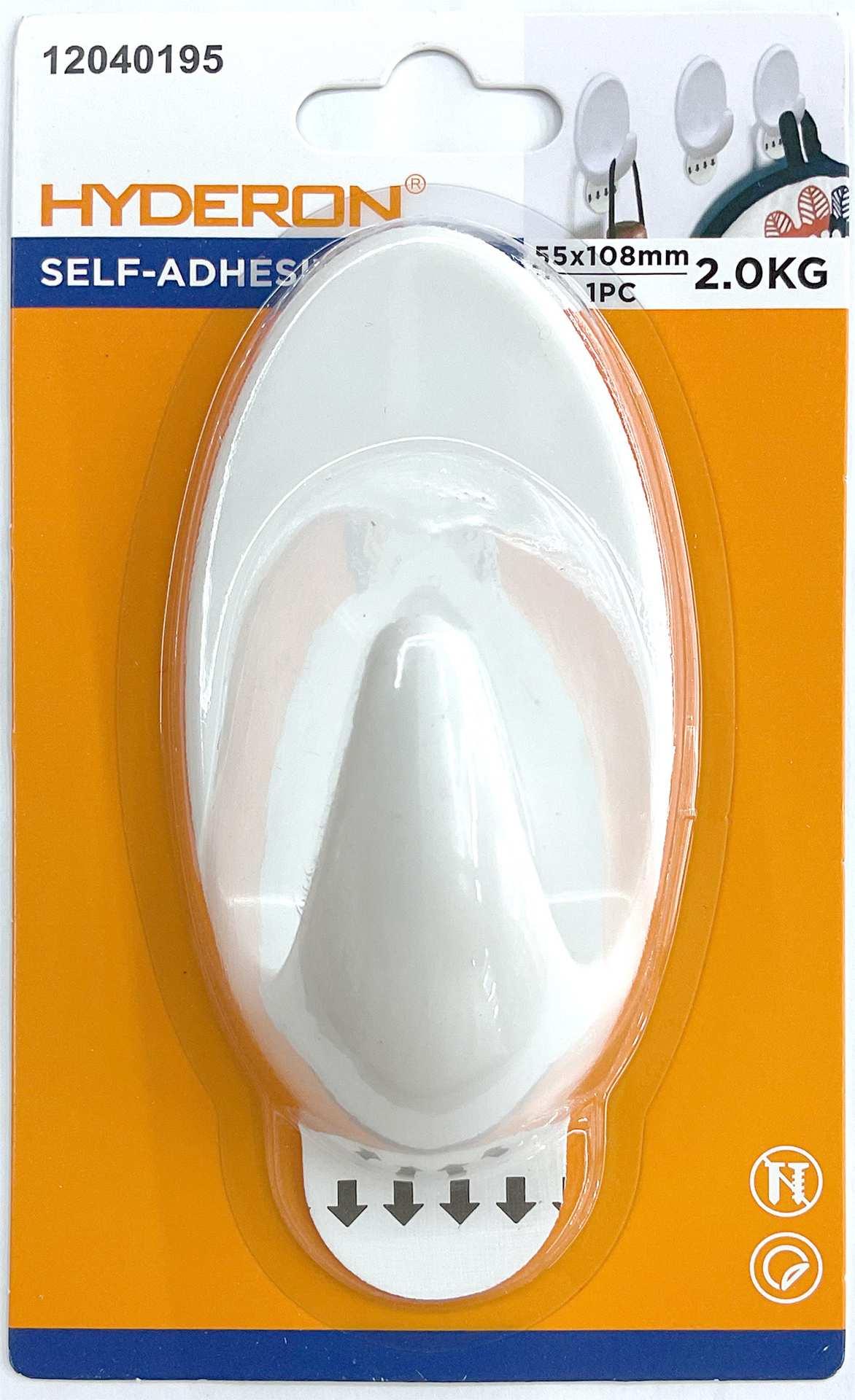Gancho, 55 × 108 mm, 1 pieza, ref. 12040195