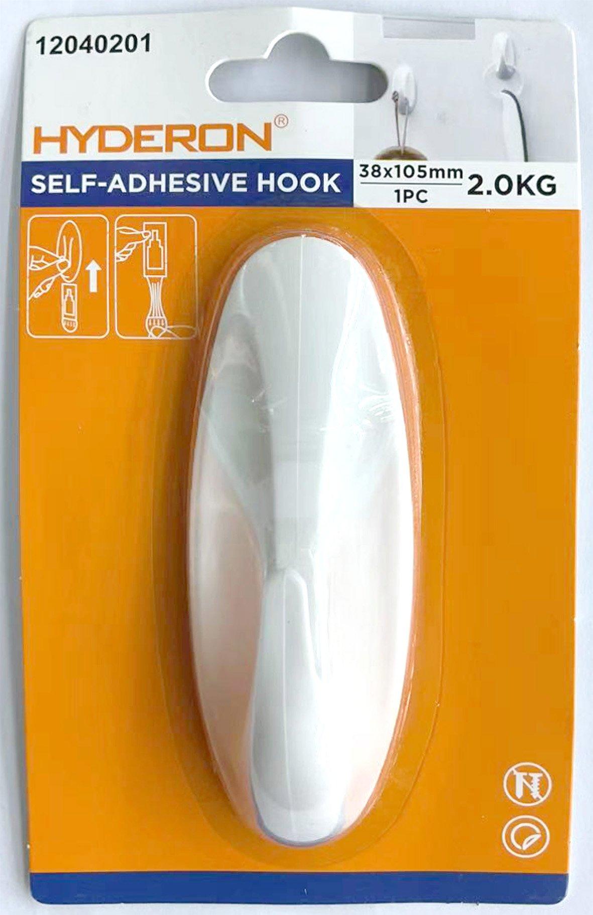 Gancho, 38 × 105 mm, 2,2 kg, 1 pieza