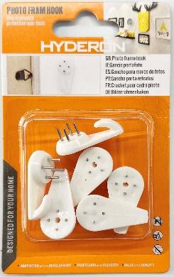 Clavos para marcos, 16 × 5 × 31 mm, 6 piezas