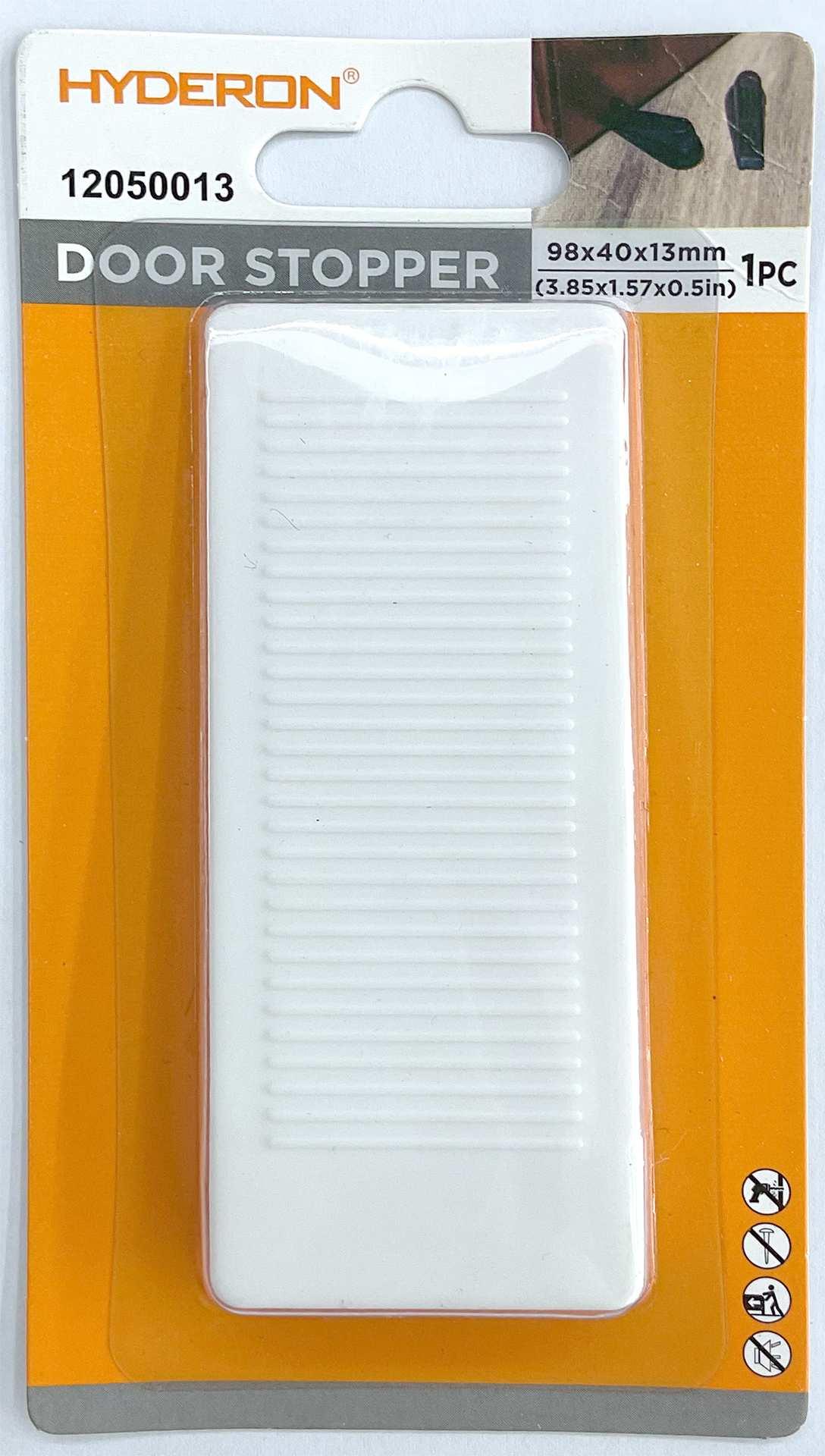 Tope para puerta, 98 × 40 × 13 mm, 1 pieza, ref. 12050013