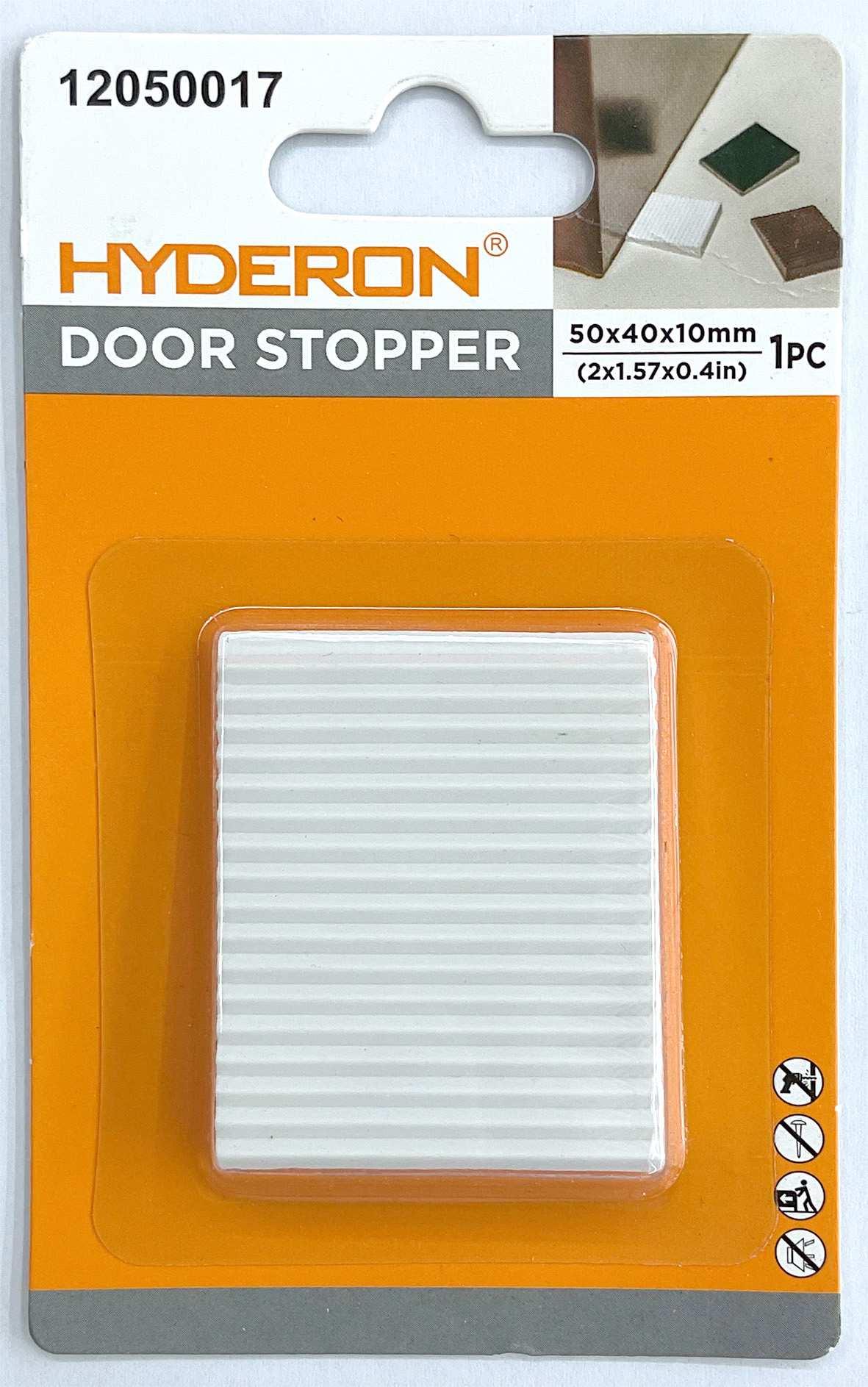 Tope para puerta, 50 × 40 × 10 mm, 1 pieza, ref. 12050017