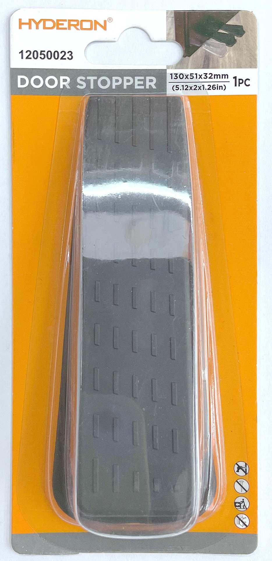 Tope para puerta, 130 × 51 × 32 mm, 1 pieza, ref. 12050023