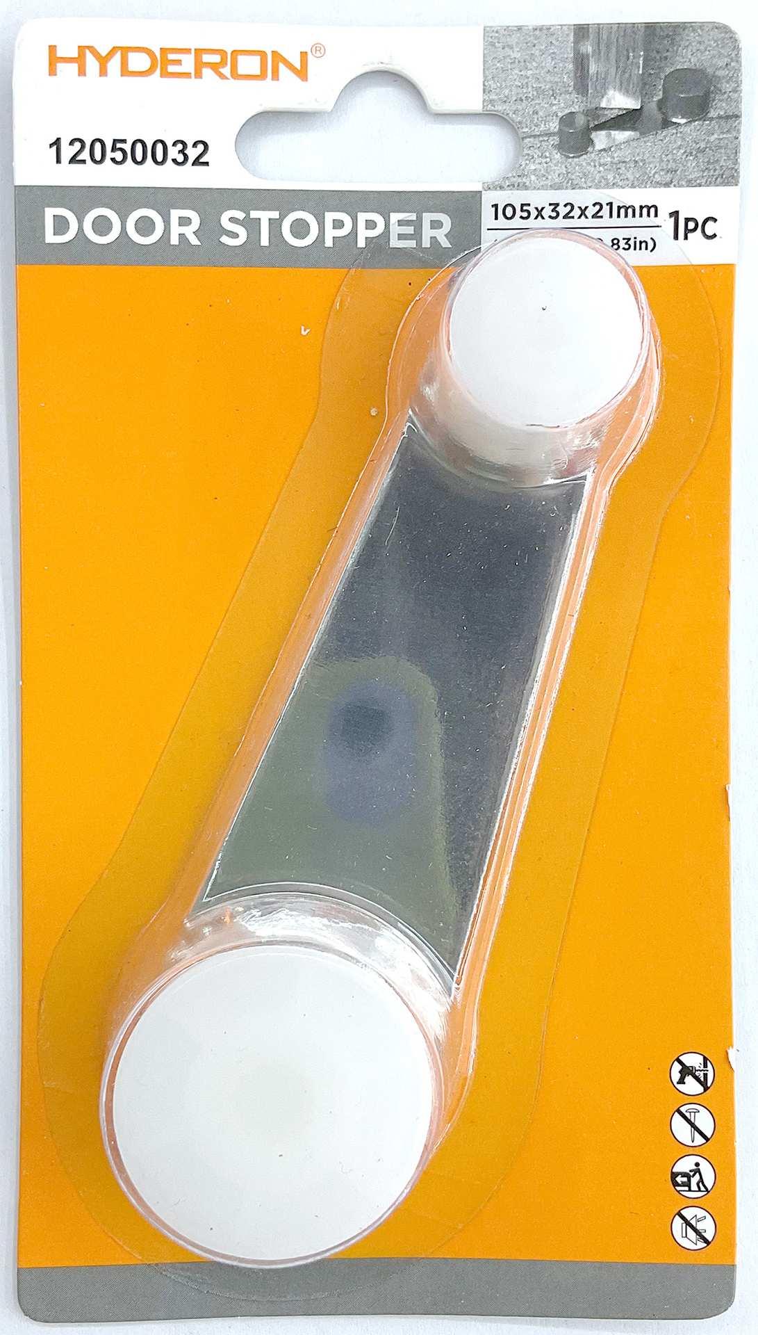 Tope para puerta, 105 × 32 × 21 mm, 1 pieza, ref. 12050032