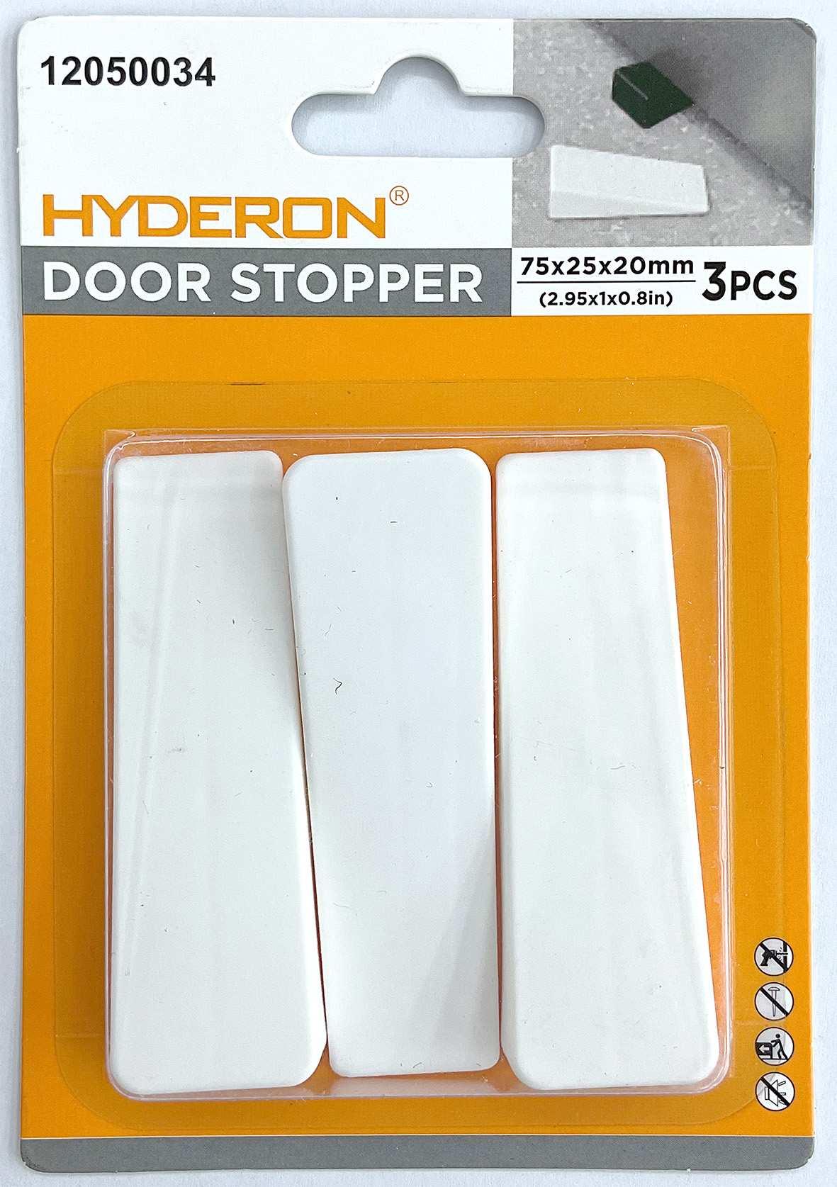 Tope para puerta, 75 × 25 × 20 mm, ref. 12050034