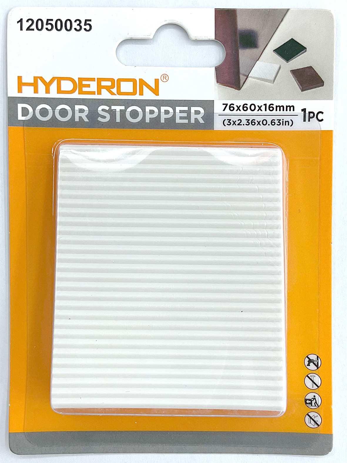 Tope para puerta, 76 × 60 × 16 mm, 1 pieza, ref. 12050035