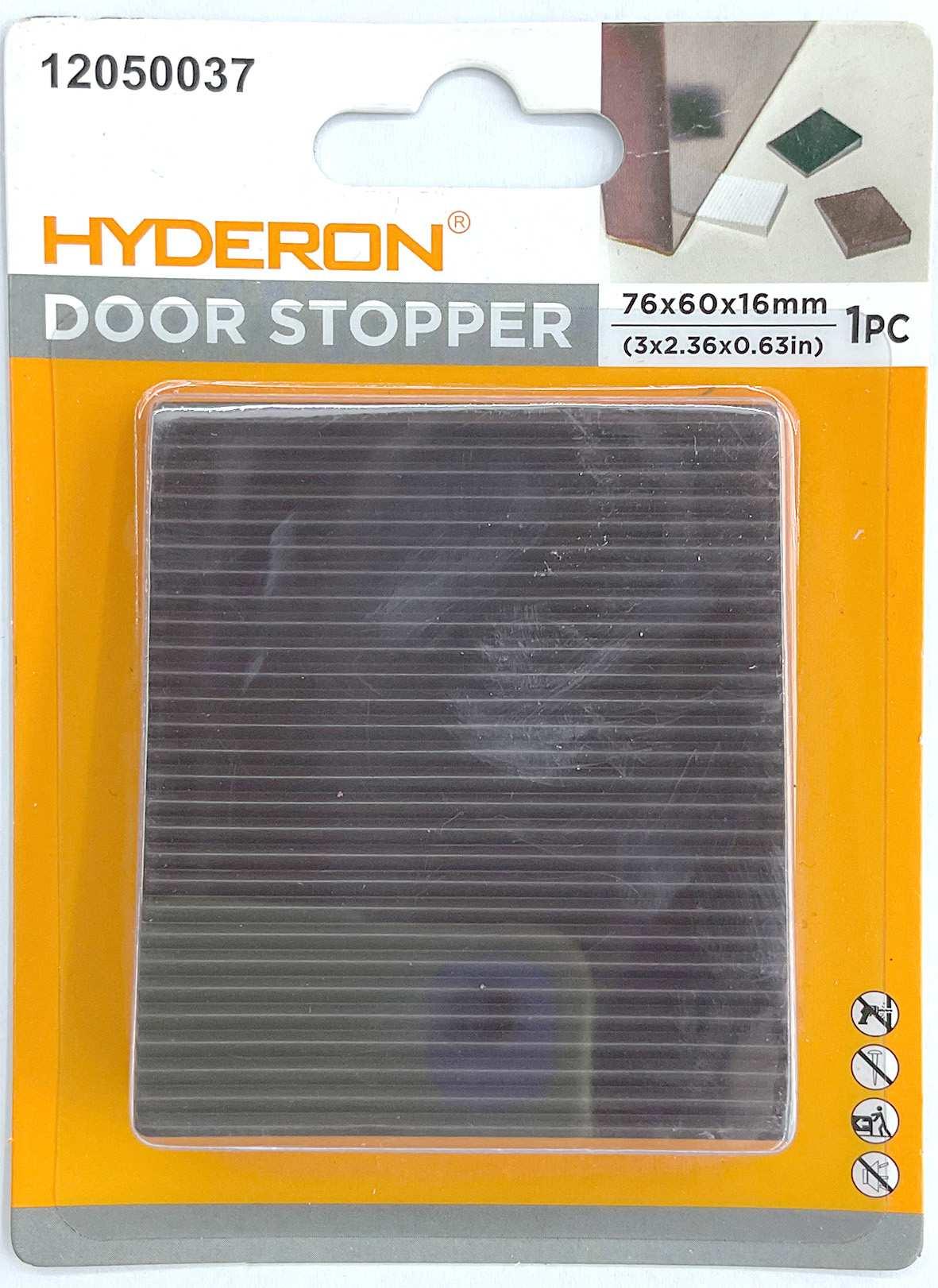 Tope para puerta, 76 × 60 × 16 mm, 1 pieza, ref. 12050037