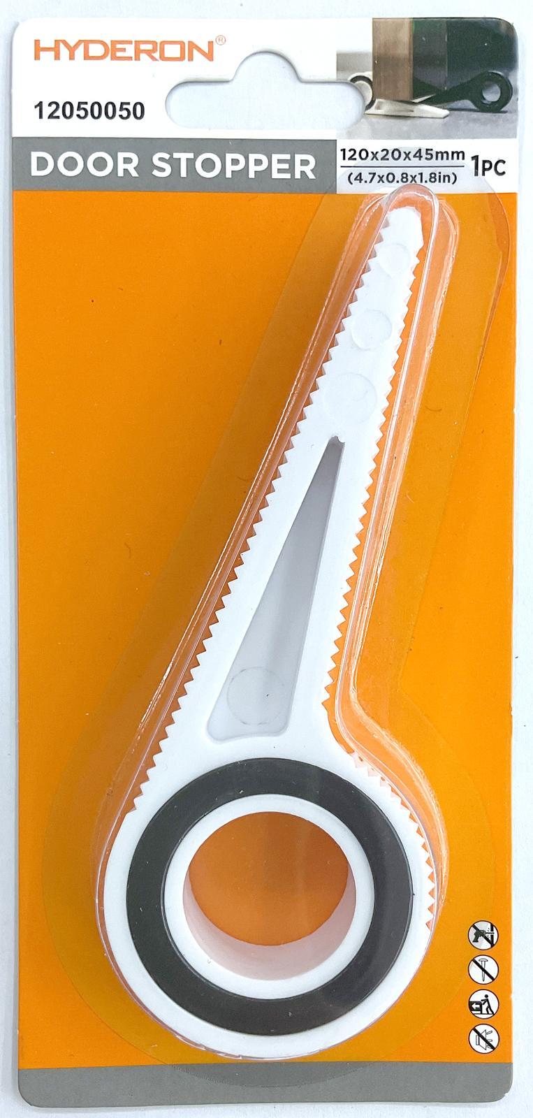 Tope para puerta, 120 × 20 × 45 mm, 1 pieza, ref. 12050050