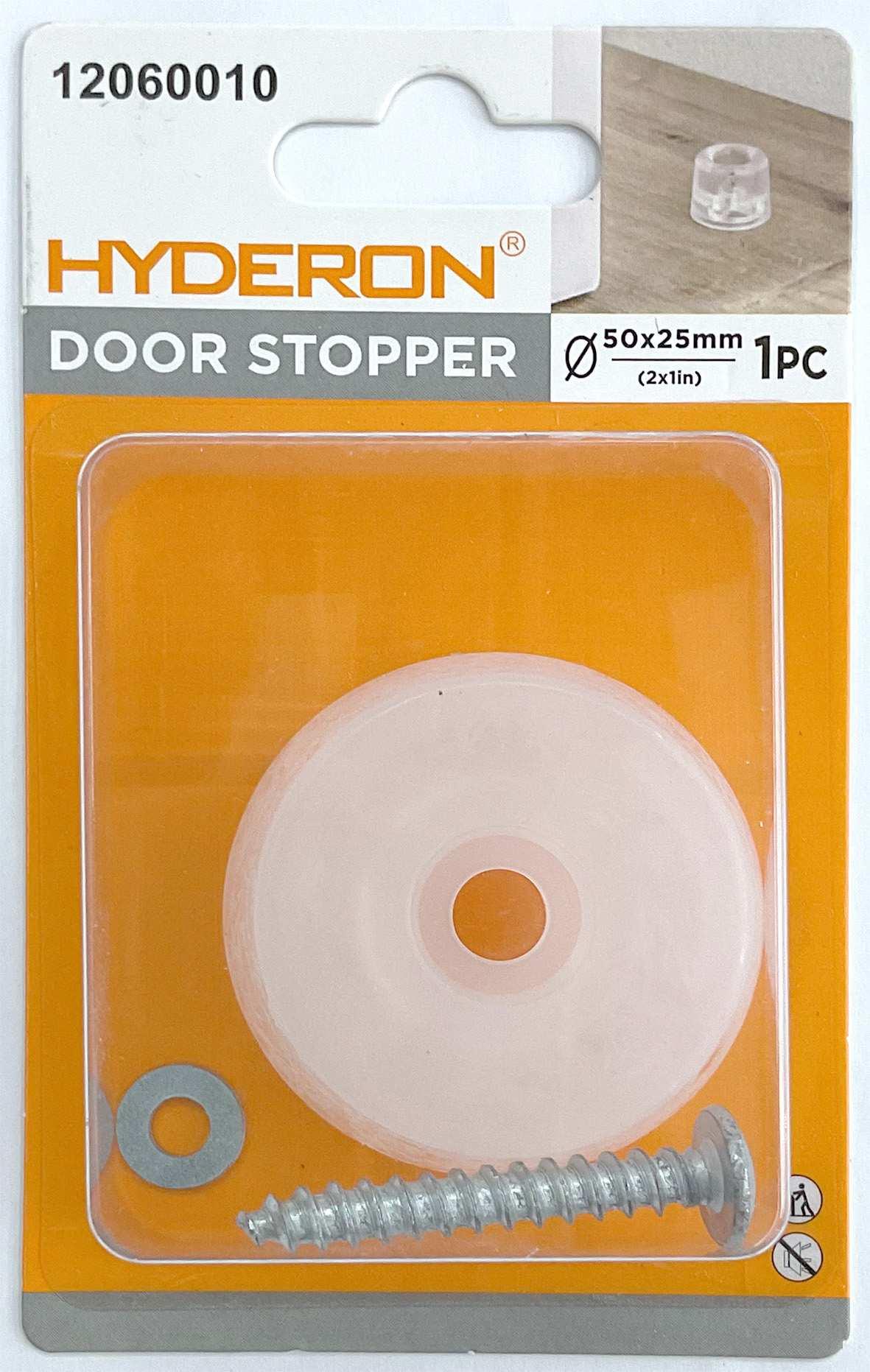 Topes para puertas, 50 × 25 mm, 1 pieza
