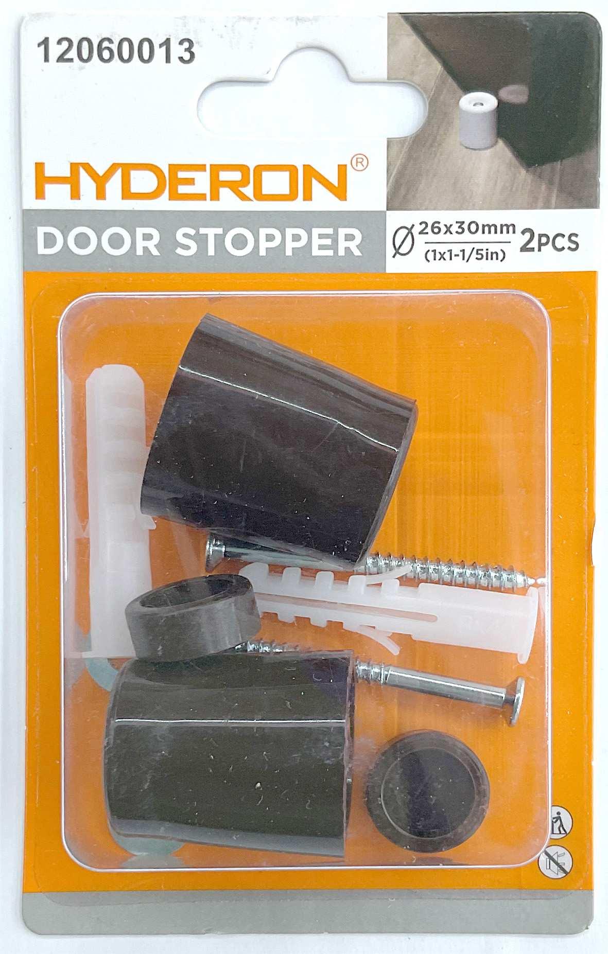 Topes para puertas, 26 × 30 mm, 2 piezas, modelo 12060013