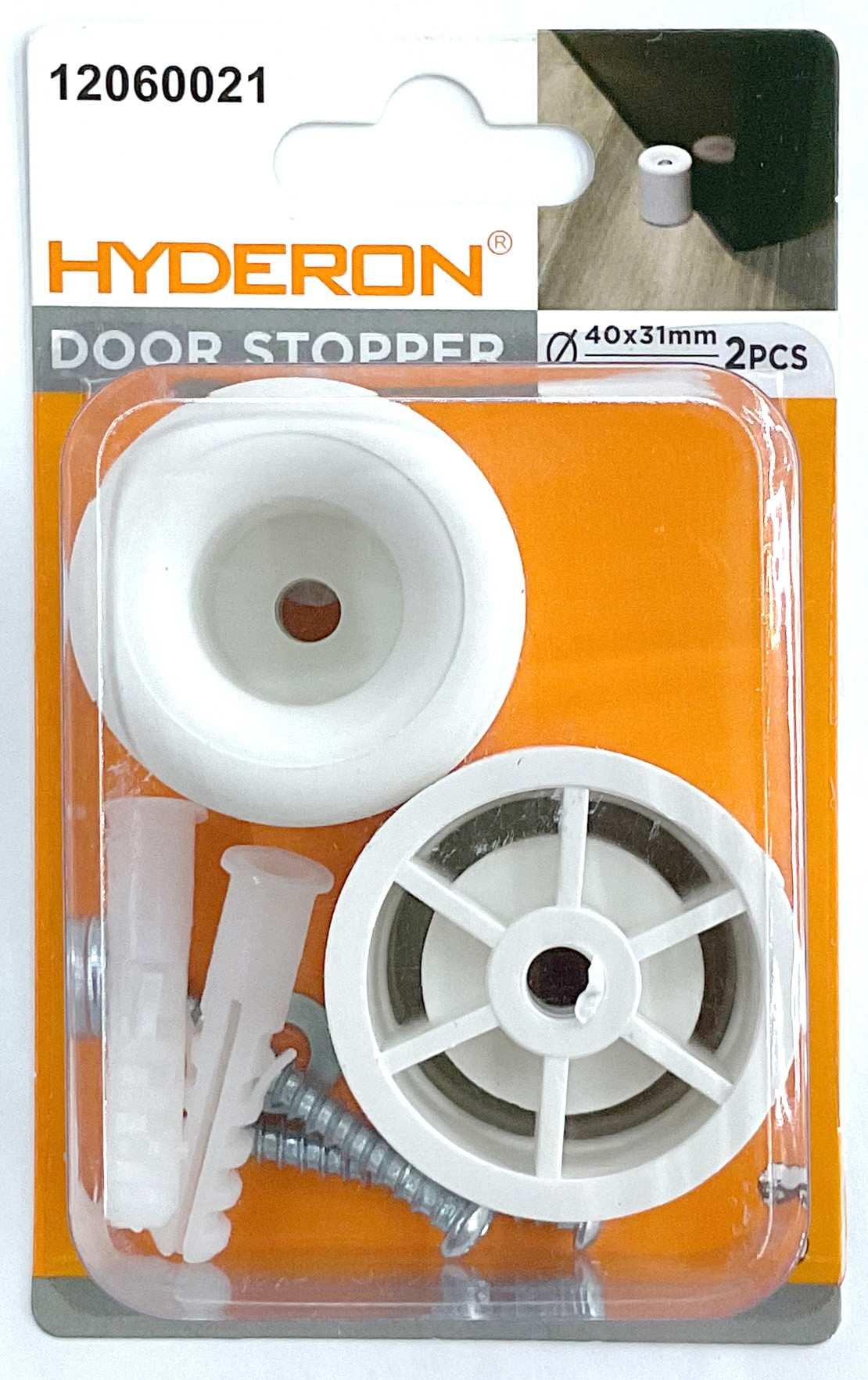 Topes para puertas, 40 × 31 mm, 2 piezas