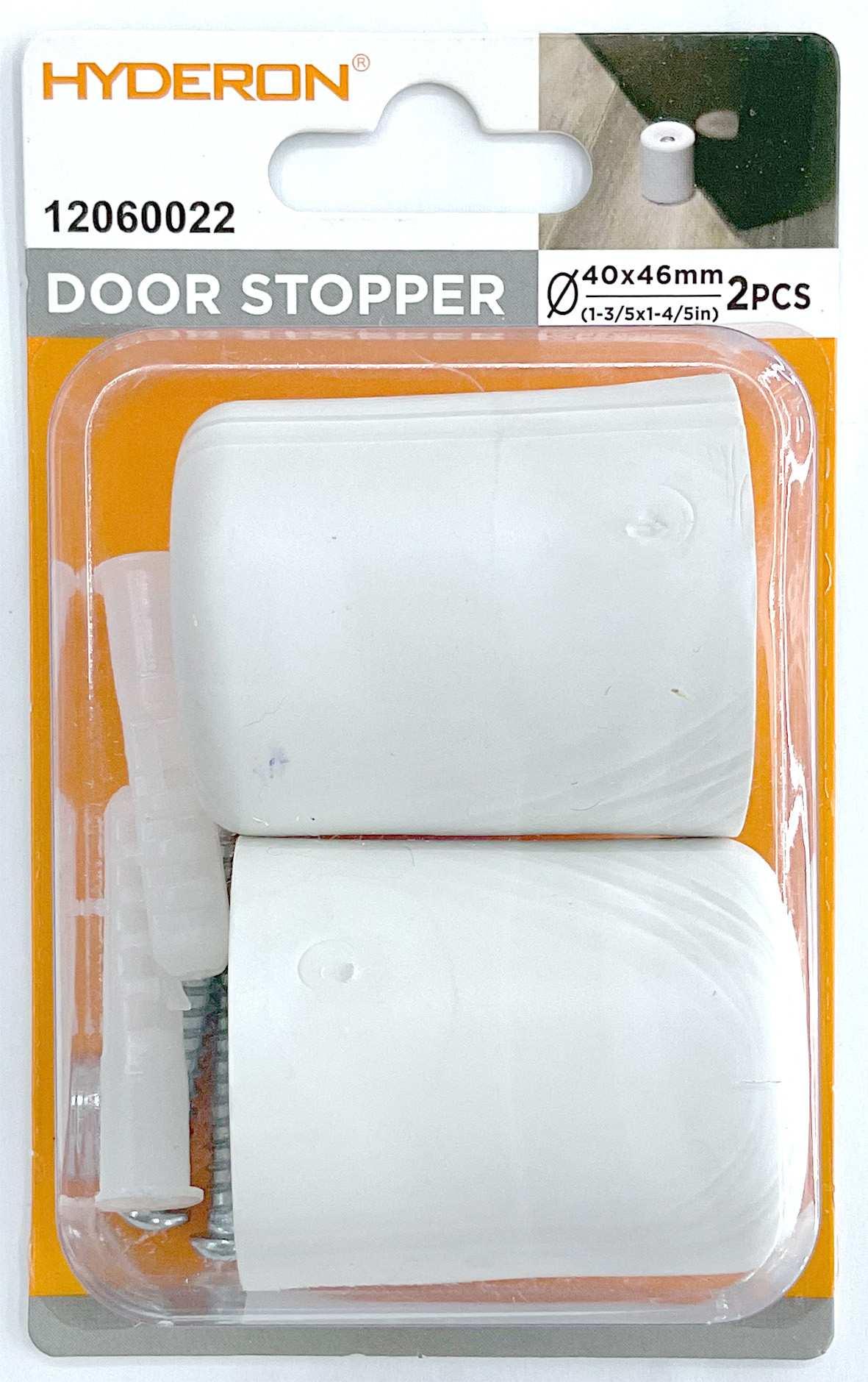 Topes para puertas, 40 × 46 mm, 2 piezas