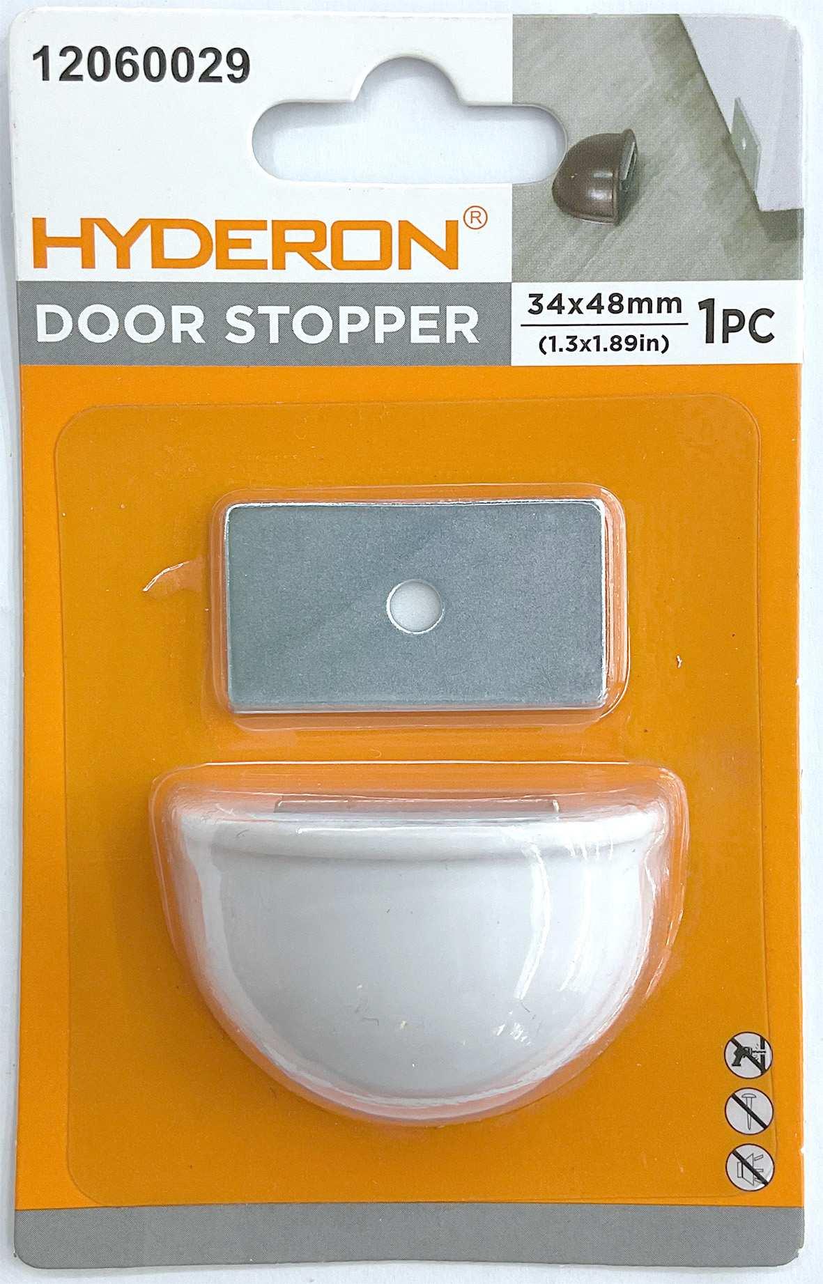 Tope con ventosa para puertas y gabinetes, 34 × 48 mm, 1 pieza, modelo 12060029