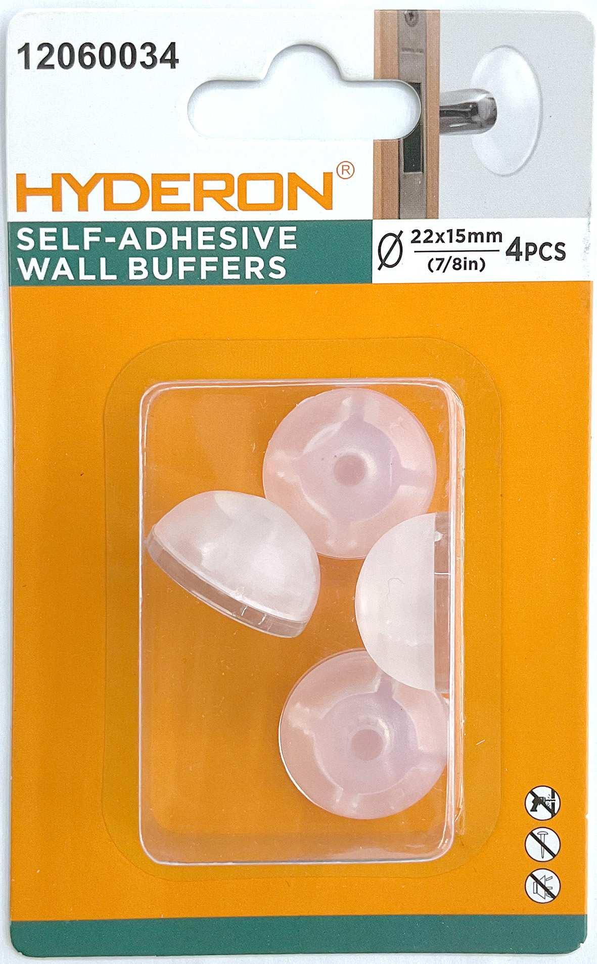 Topes para puertas, 22 × 15 mm, 4 piezas, modelo 12060034