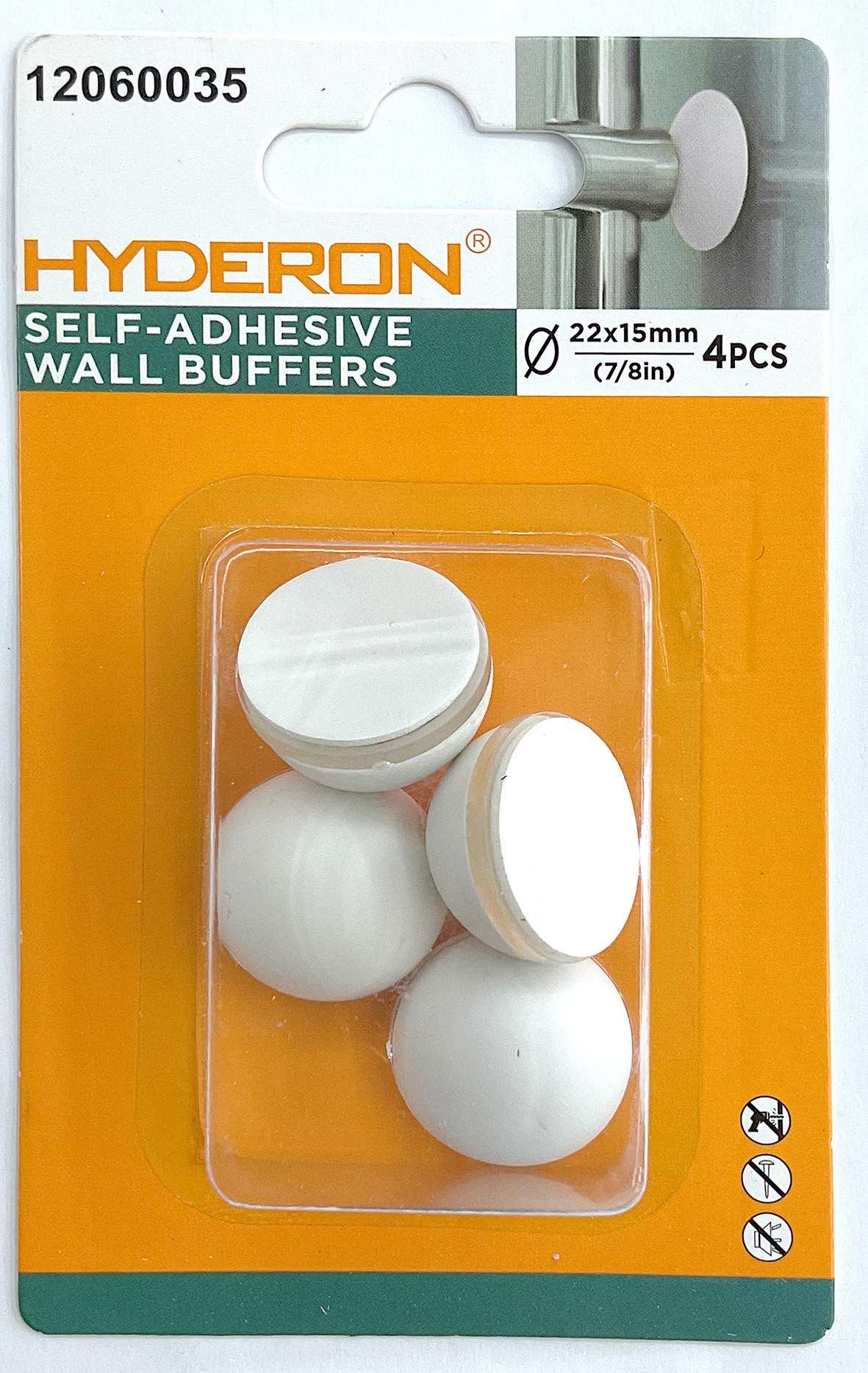 Topes para puertas, 22 × 15 mm, 4 piezas, modelo 12060035