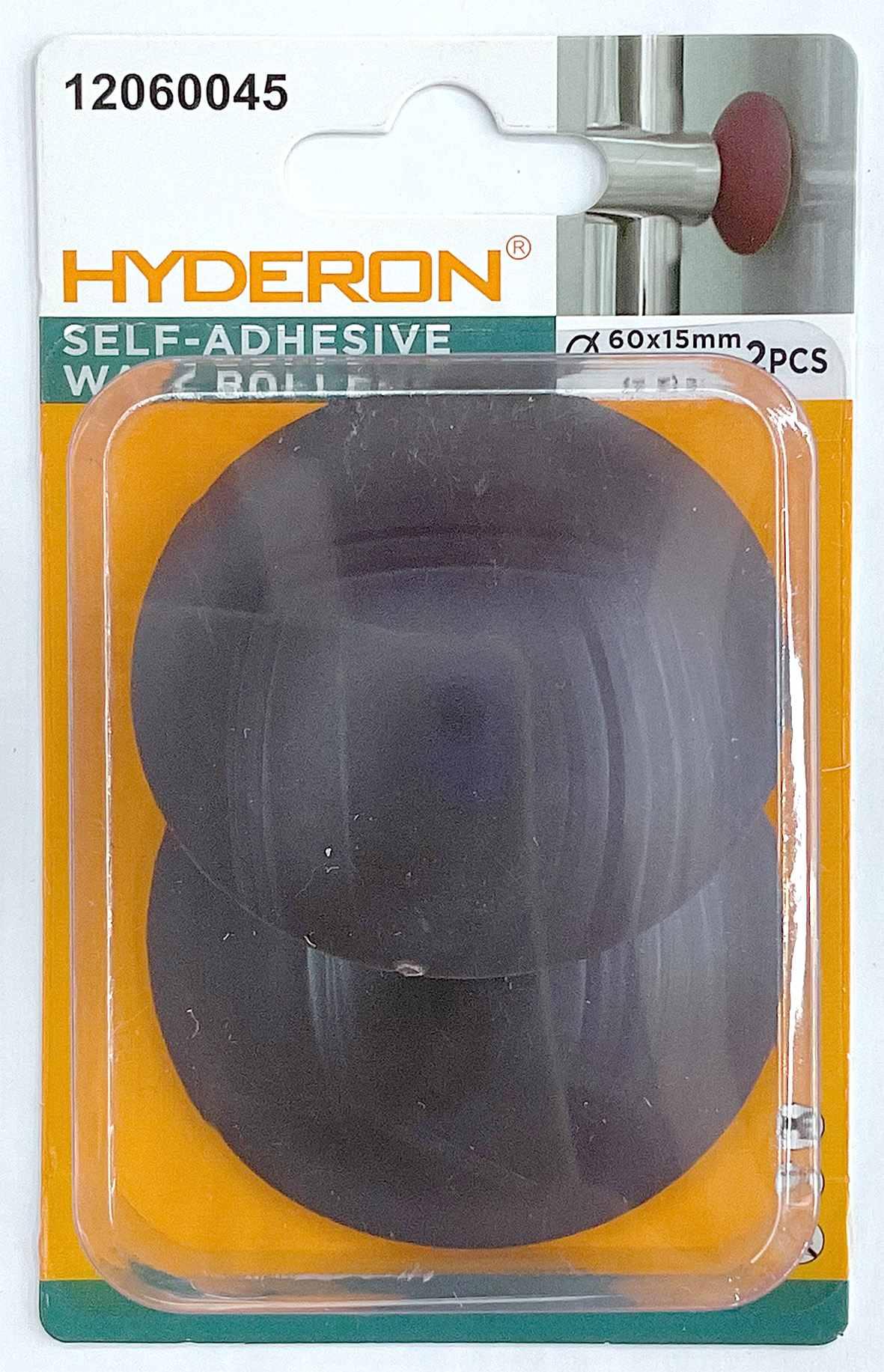 Topes para puertas, 60 × 15 mm, 2 piezas, modelo 12060045