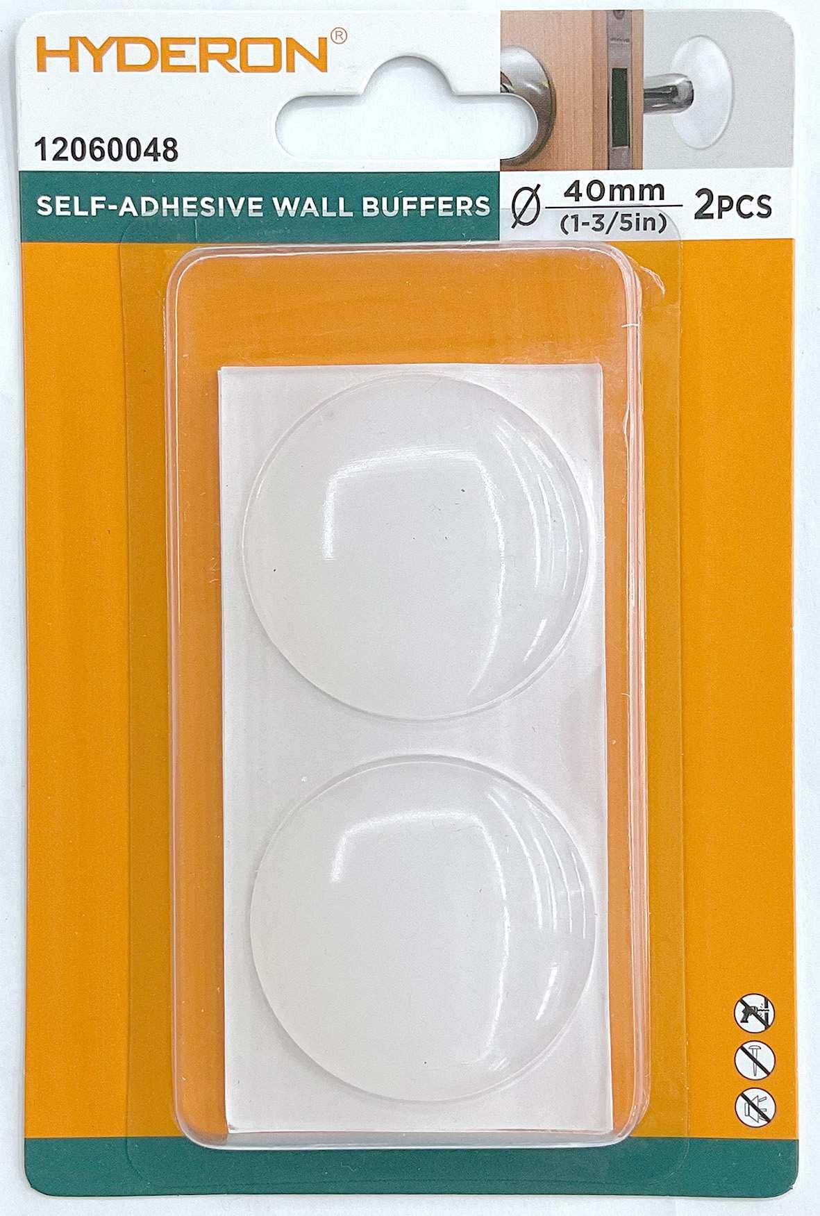 Topes para puertas, 40 × 8 mm, 2 piezas, modelo 12060048