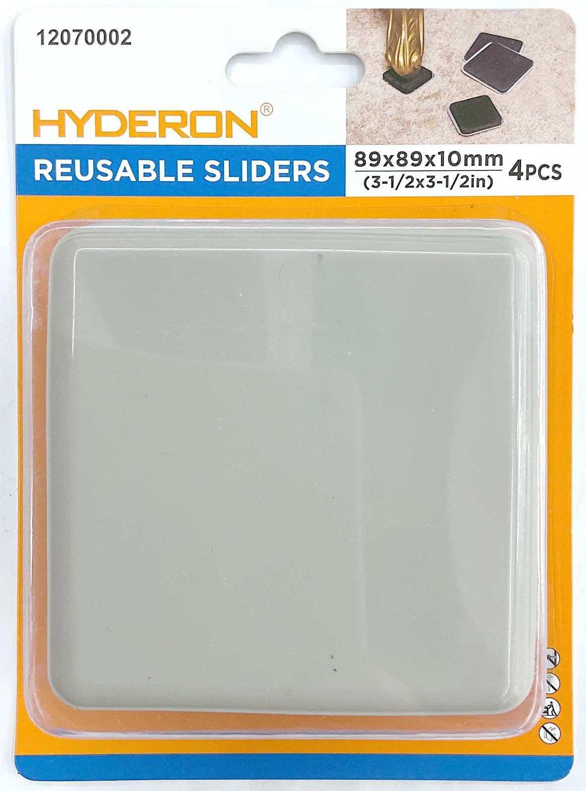 Deslizadores para muebles, 89 × 4, 4 piezas