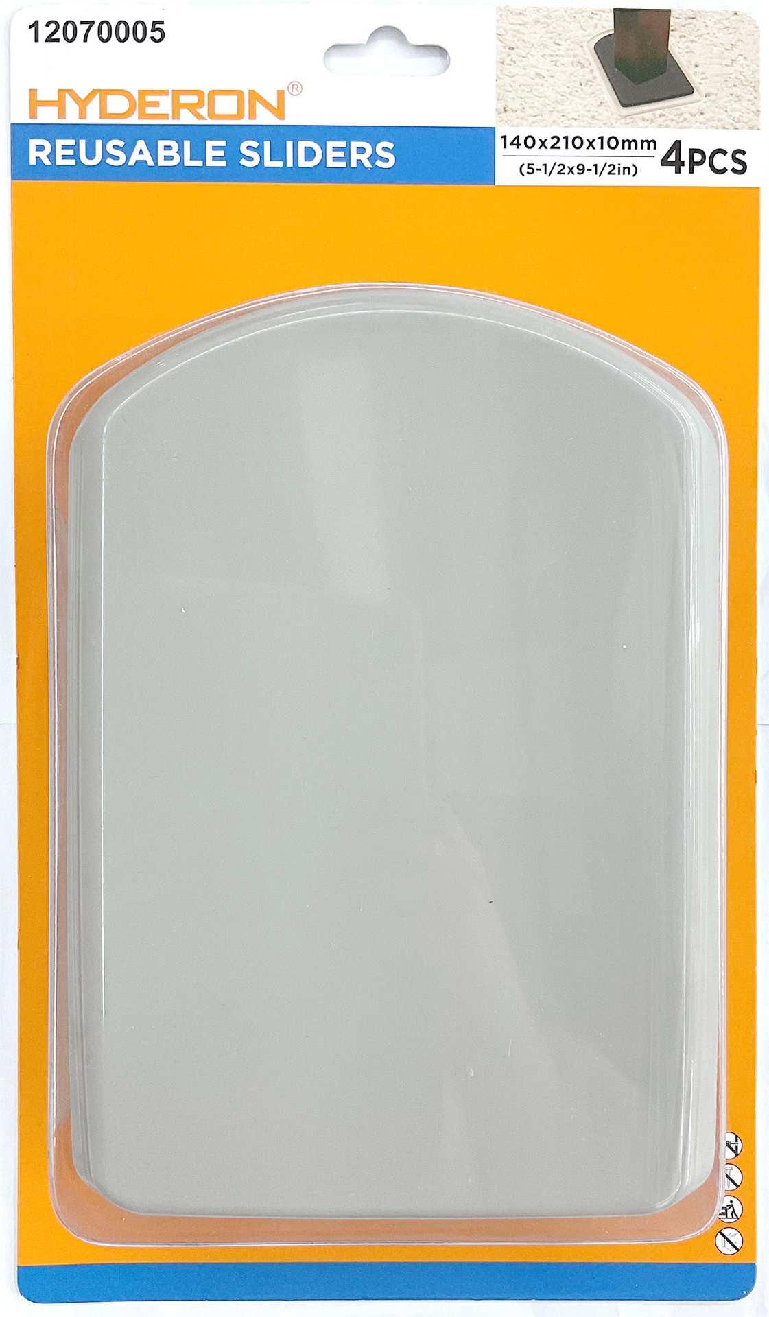 Deslizadores para muebles, 140 × 4, 4 piezas